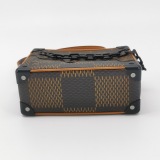 Louis Vuitton(LV) Nigo Soft Trunk Bag Limited Edition Giant Damier and Monogram Canvas Mini — thumbnail 6