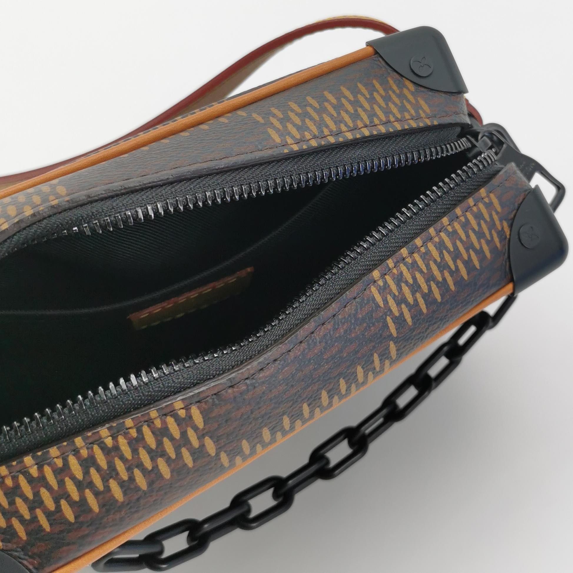 Louis Vuitton(LV) Nigo Soft Trunk Bag Limited Edition Giant Damier and Monogram Canvas Mini — photo 7 of 15