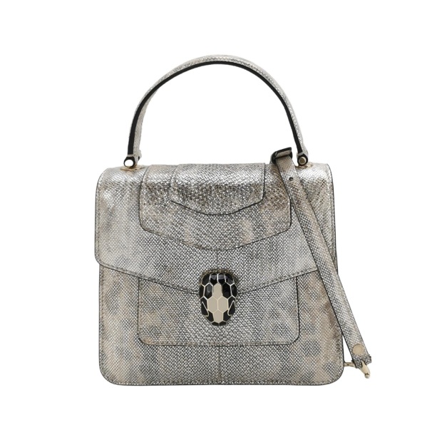 Bvlgari Serpenti Forever Top Handle Bag Karung Small — pre-owned, Vierlot