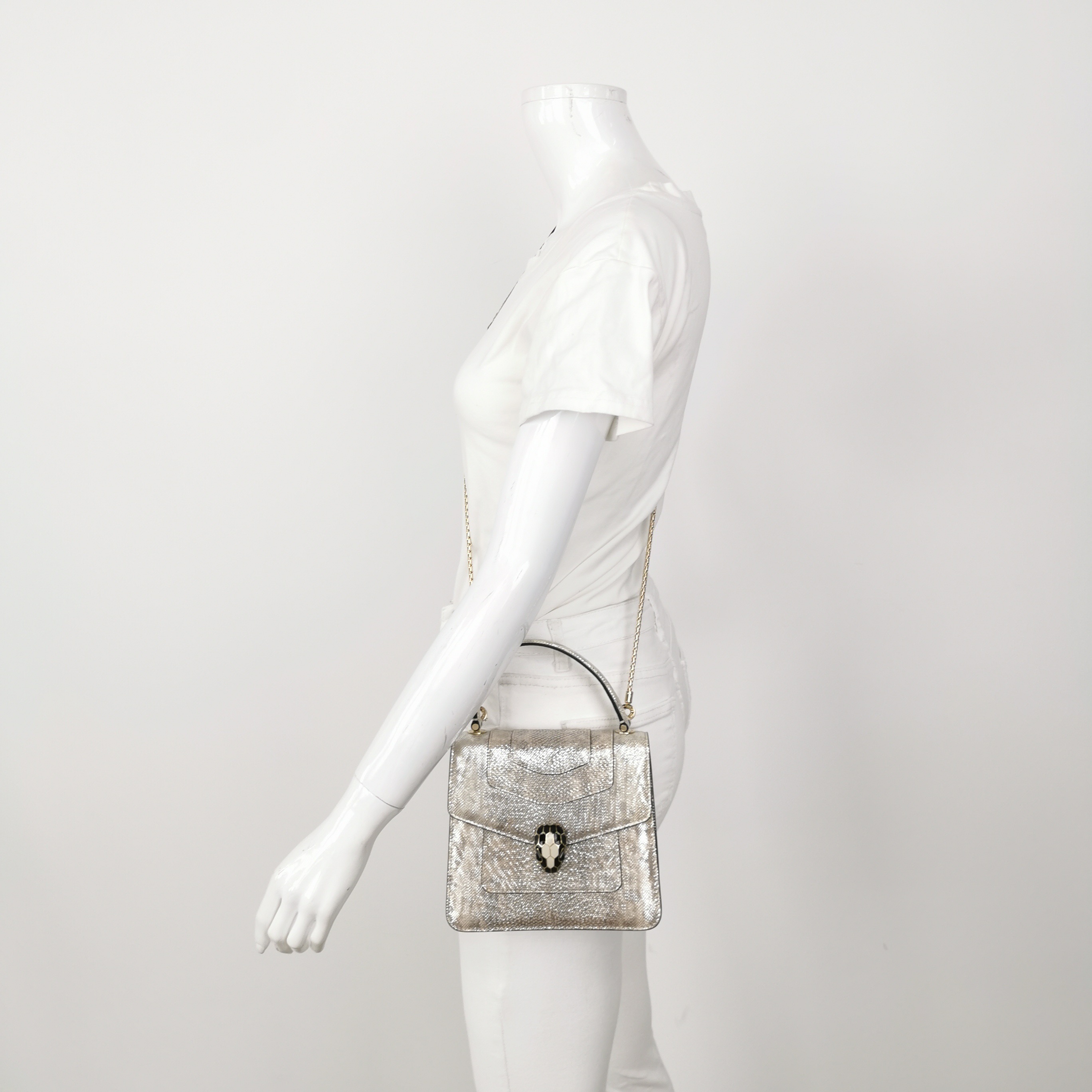Bvlgari Serpenti Forever Top Handle Bag Karung Small — alternate view