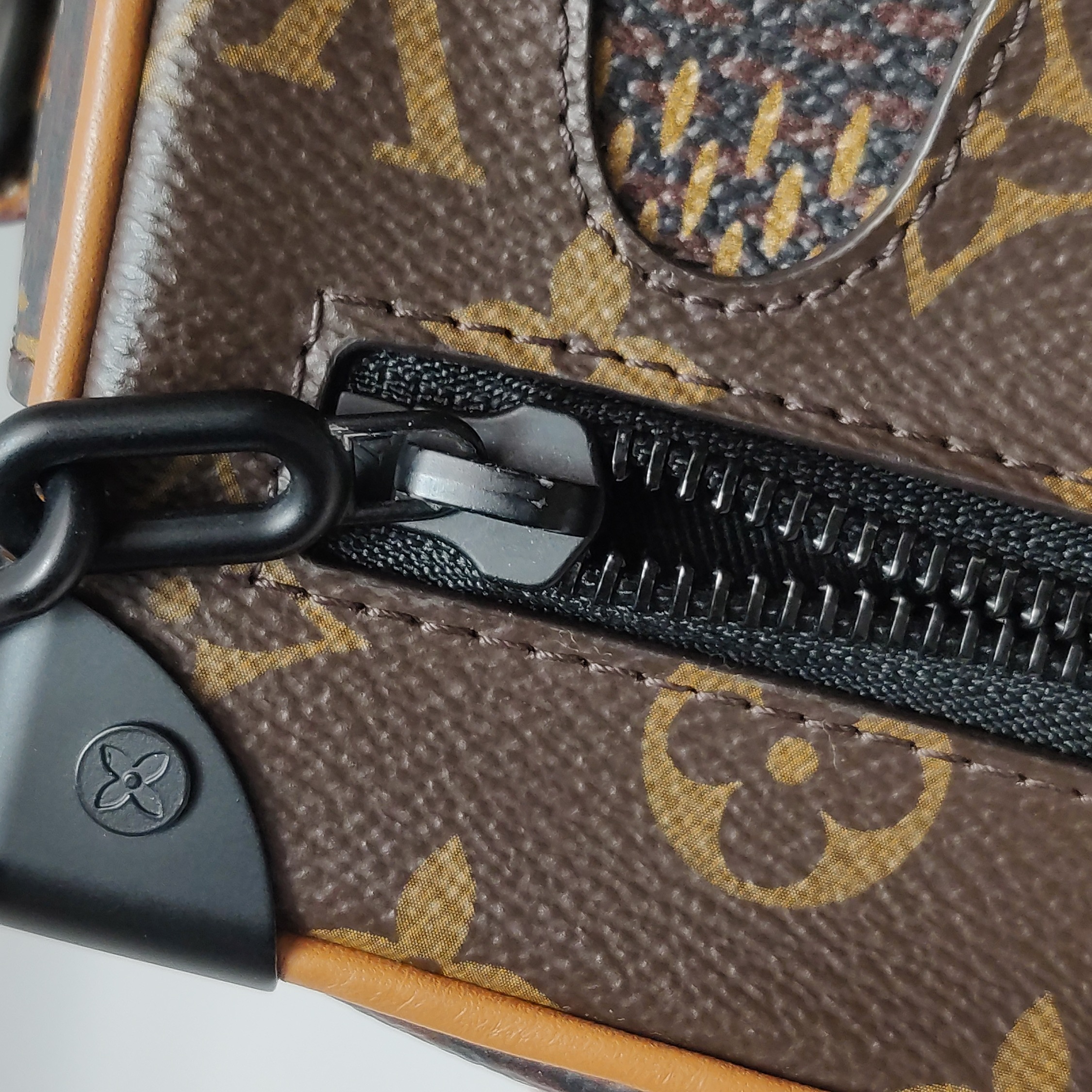 Louis Vuitton(LV) Nigo Soft Trunk Bag Limited Edition Giant Damier and Monogram Canvas Mini — photo 10 of 15