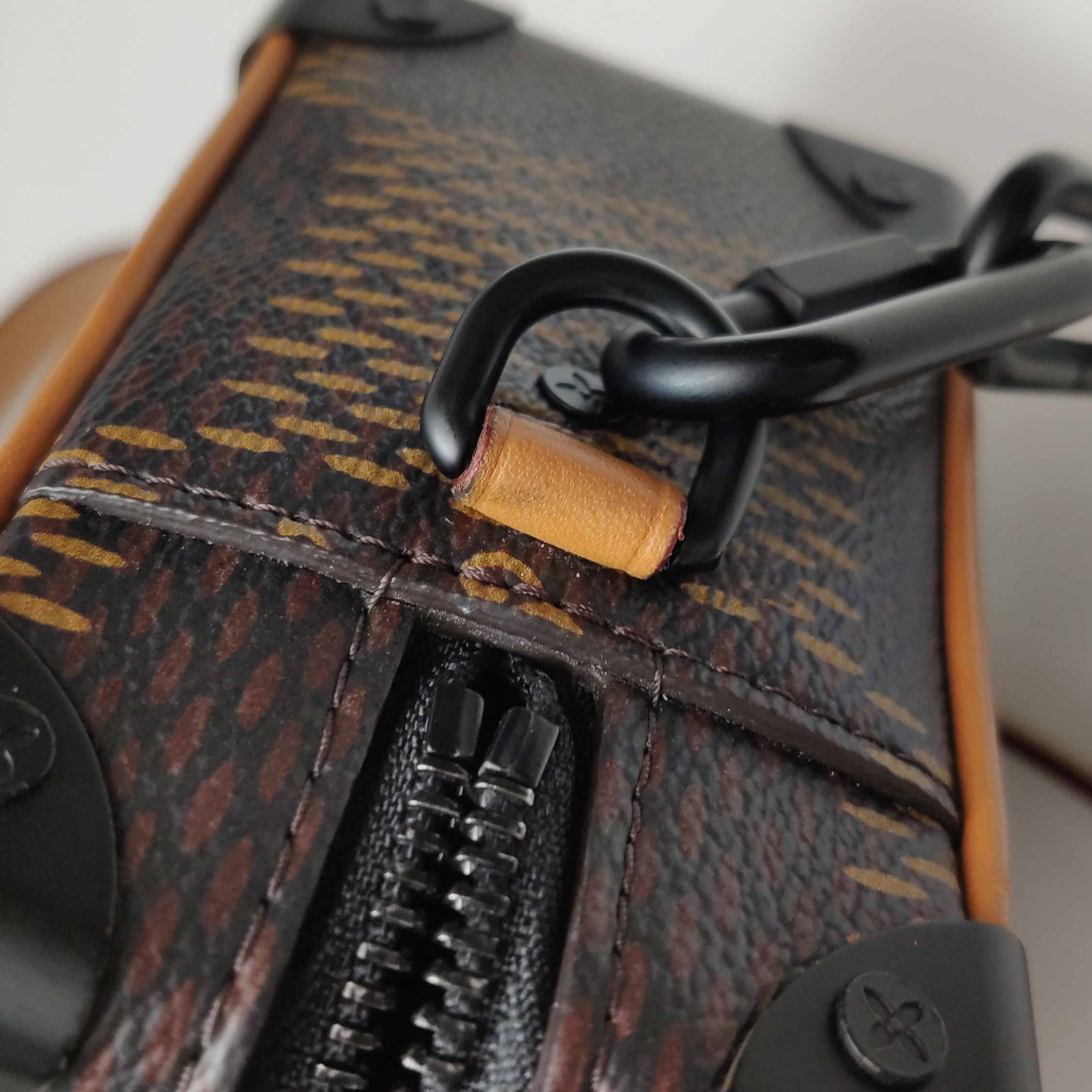 Louis Vuitton(LV) Nigo Soft Trunk Bag Limited Edition Giant Damier and Monogram Canvas Mini — photo 9 of 15