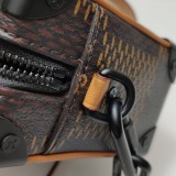 Louis Vuitton(LV) Nigo Soft Trunk Bag Limited Edition Giant Damier and Monogram Canvas Mini — thumbnail 9