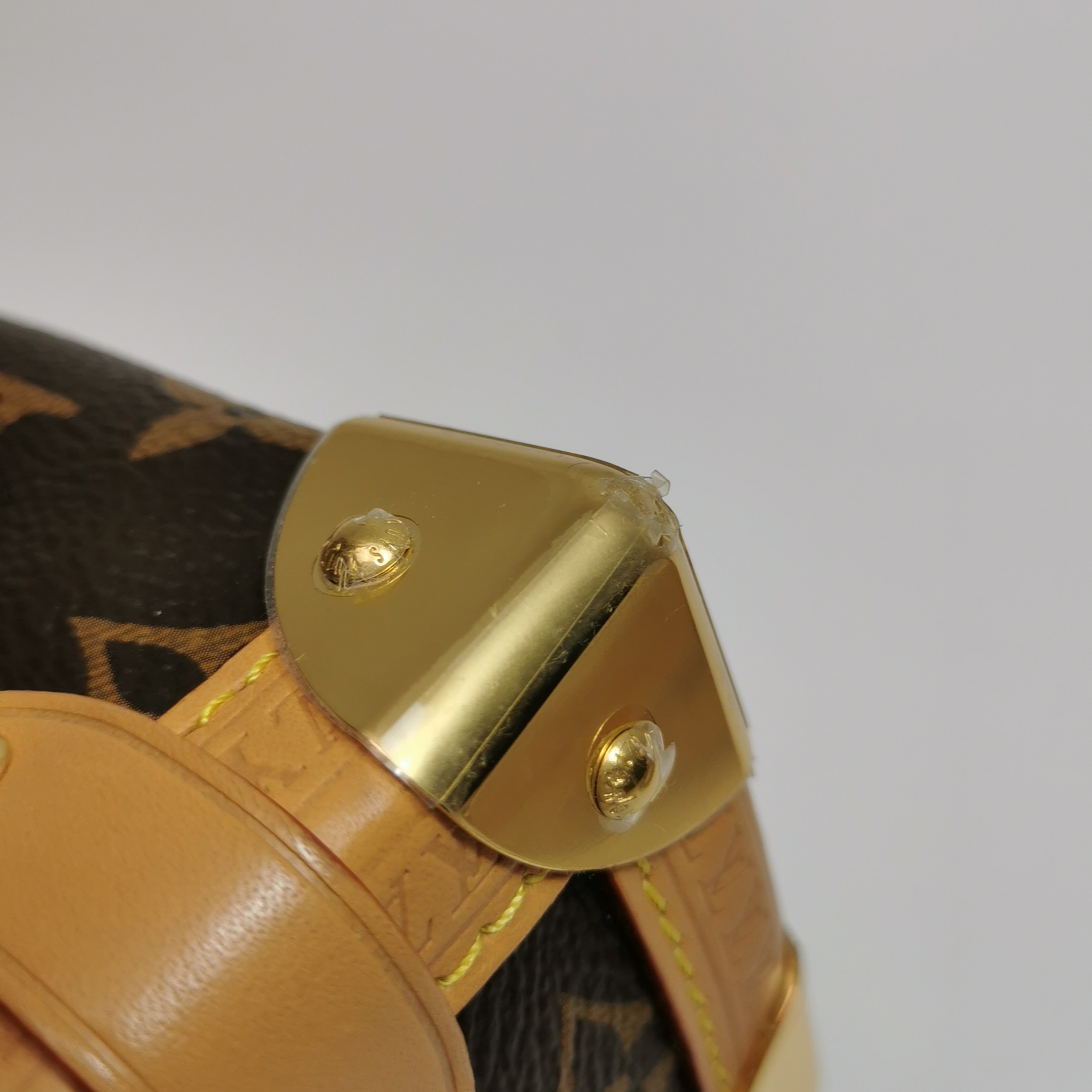 Louis Vuitton(LV) Side Trunk Handbag Monogram Canvas PM — photo 12 of 24