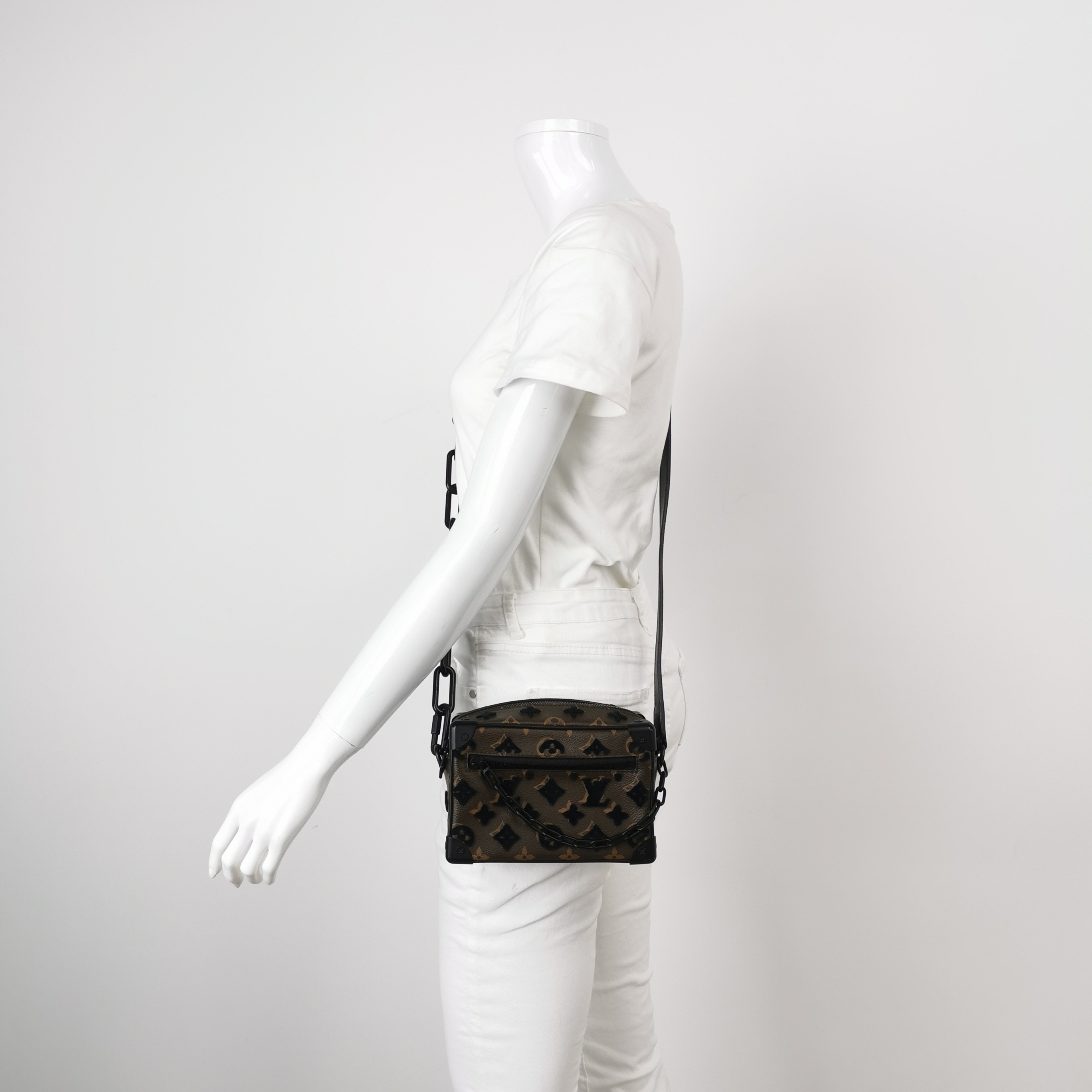 Louis Vuitton(LV) Soft Trunk Bag Monogram Tuffetage Canvas Mini — alternate view