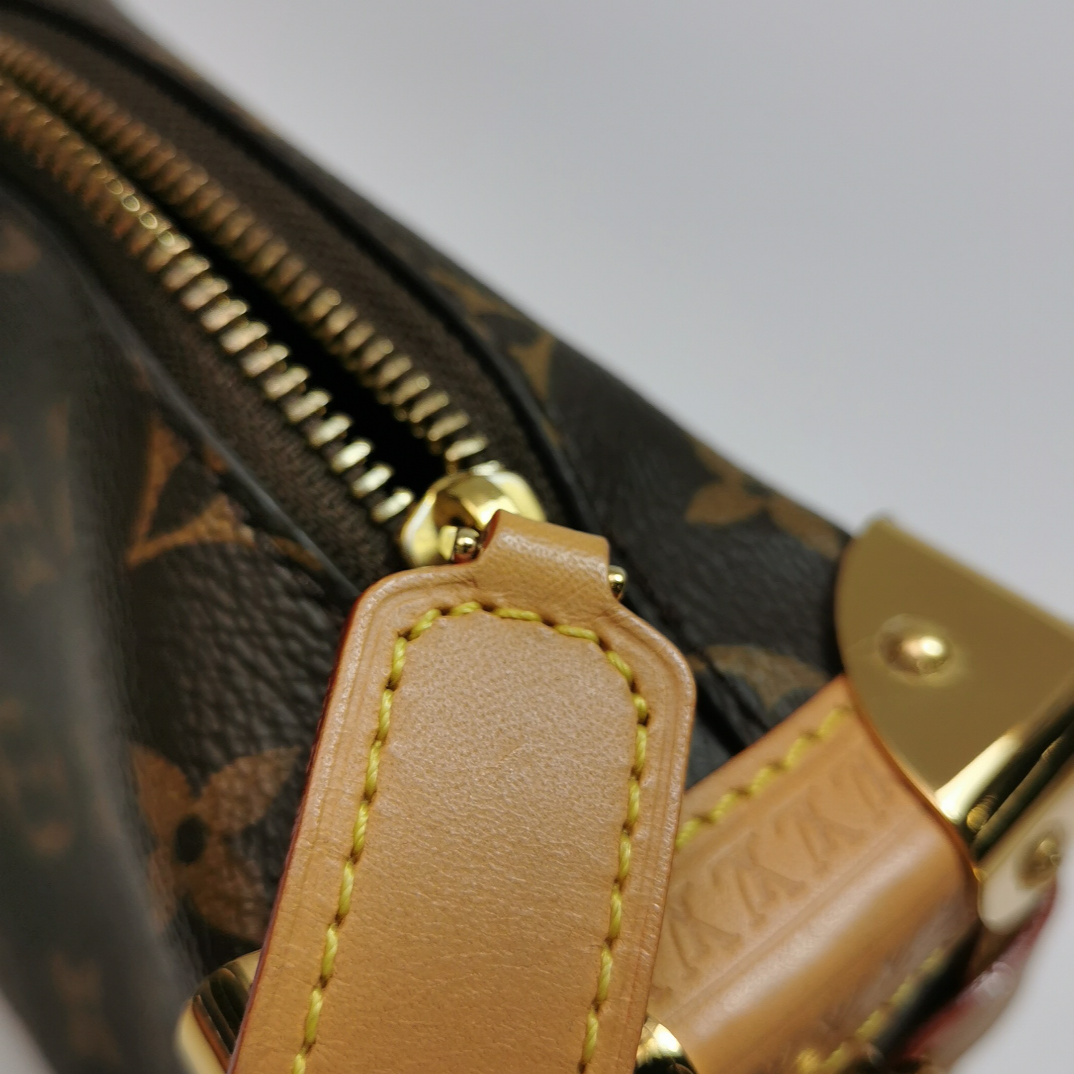 Louis Vuitton(LV) Side Trunk Handbag Monogram Canvas PM — photo 11 of 24