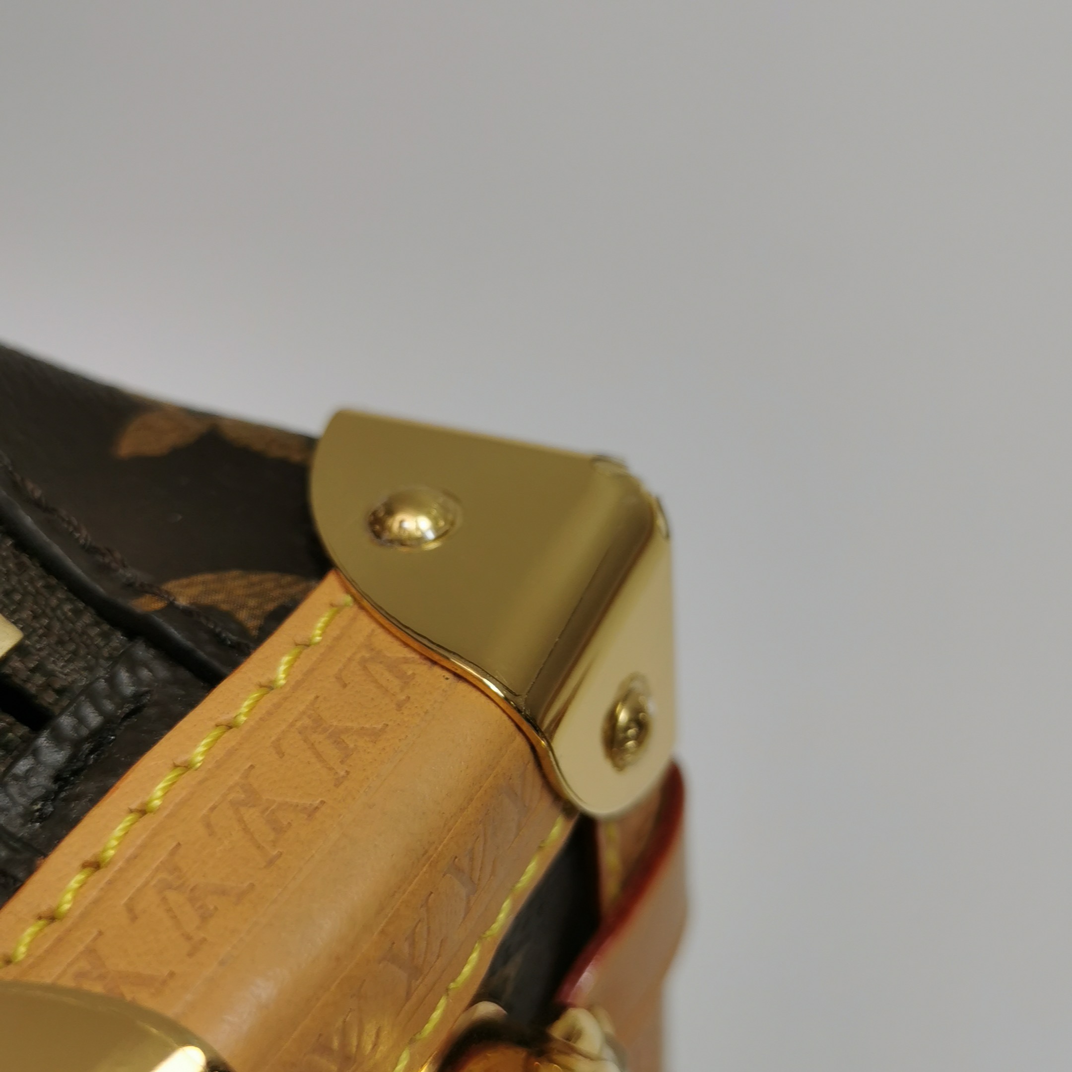 Louis Vuitton(LV) Side Trunk Handbag Monogram Canvas PM — photo 20 of 24