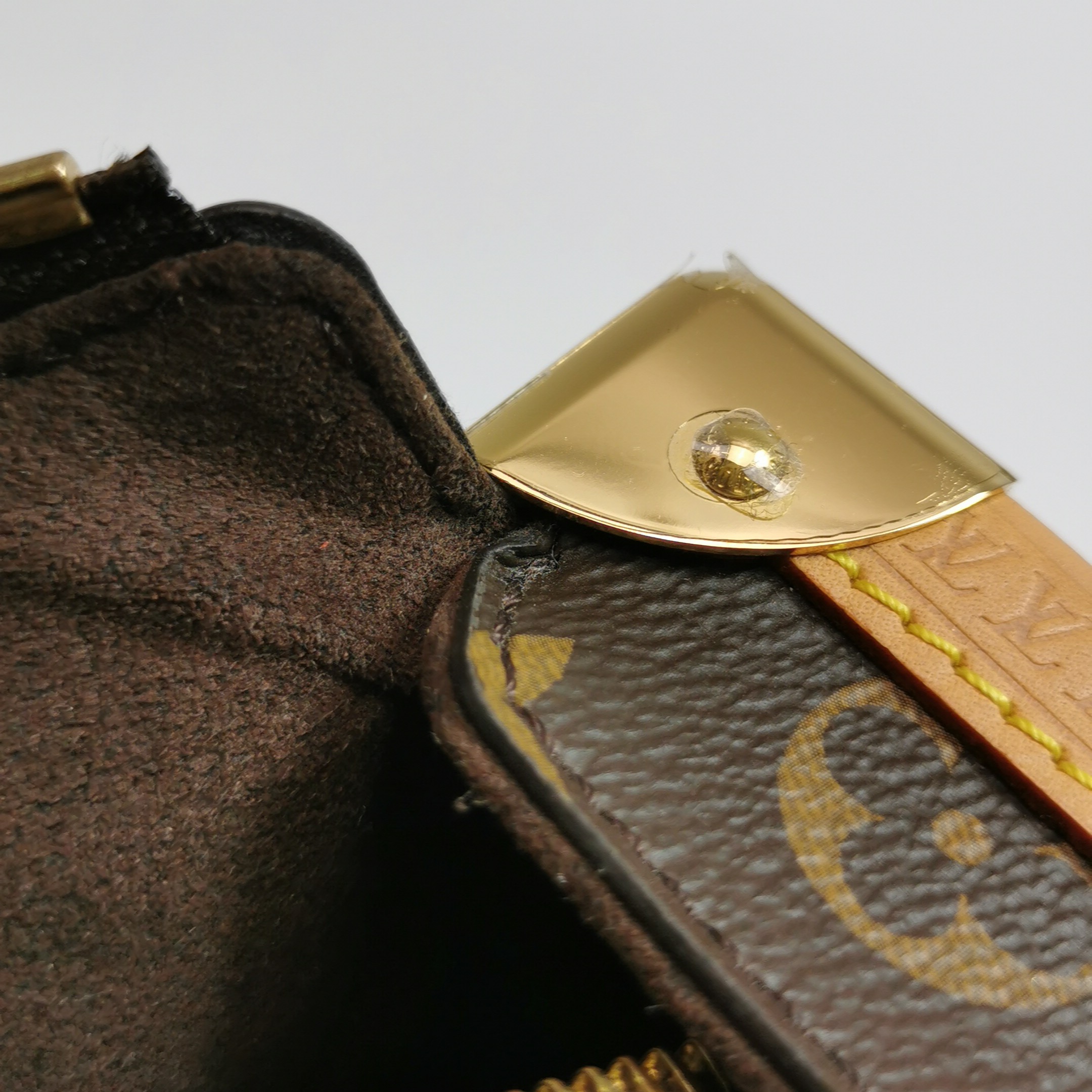Louis Vuitton(LV) Side Trunk Handbag Monogram Canvas PM — photo 19 of 24