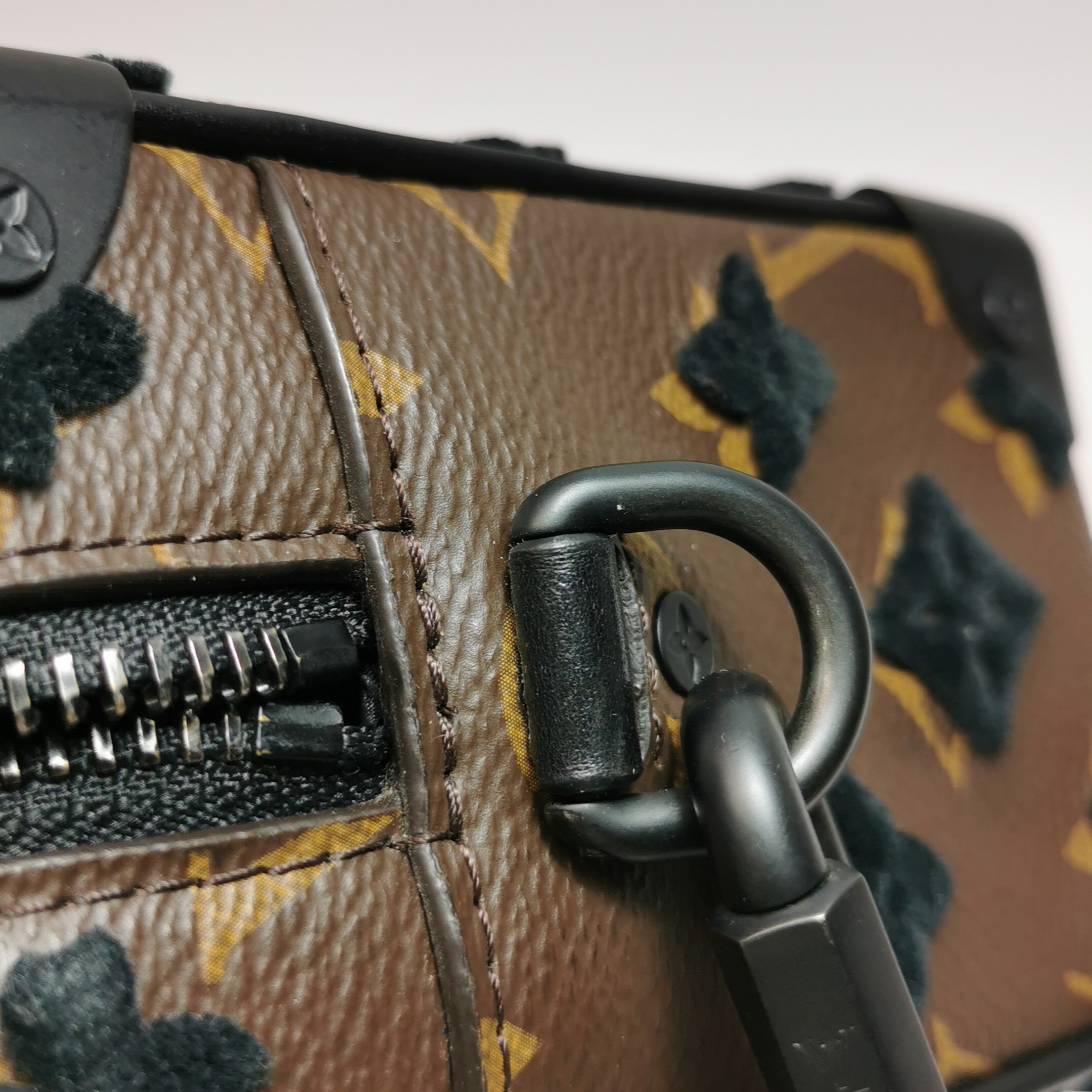 Louis Vuitton(LV) Soft Trunk Bag Monogram Tuffetage Canvas Mini — photo 13 of 15