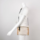 Louis Vuitton(LV) Side Trunk Handbag Monogram Dune Canvas MM — thumbnail 2
