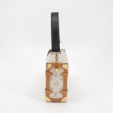 Louis Vuitton(LV) Side Trunk Handbag Monogram Dune Canvas MM — thumbnail 4