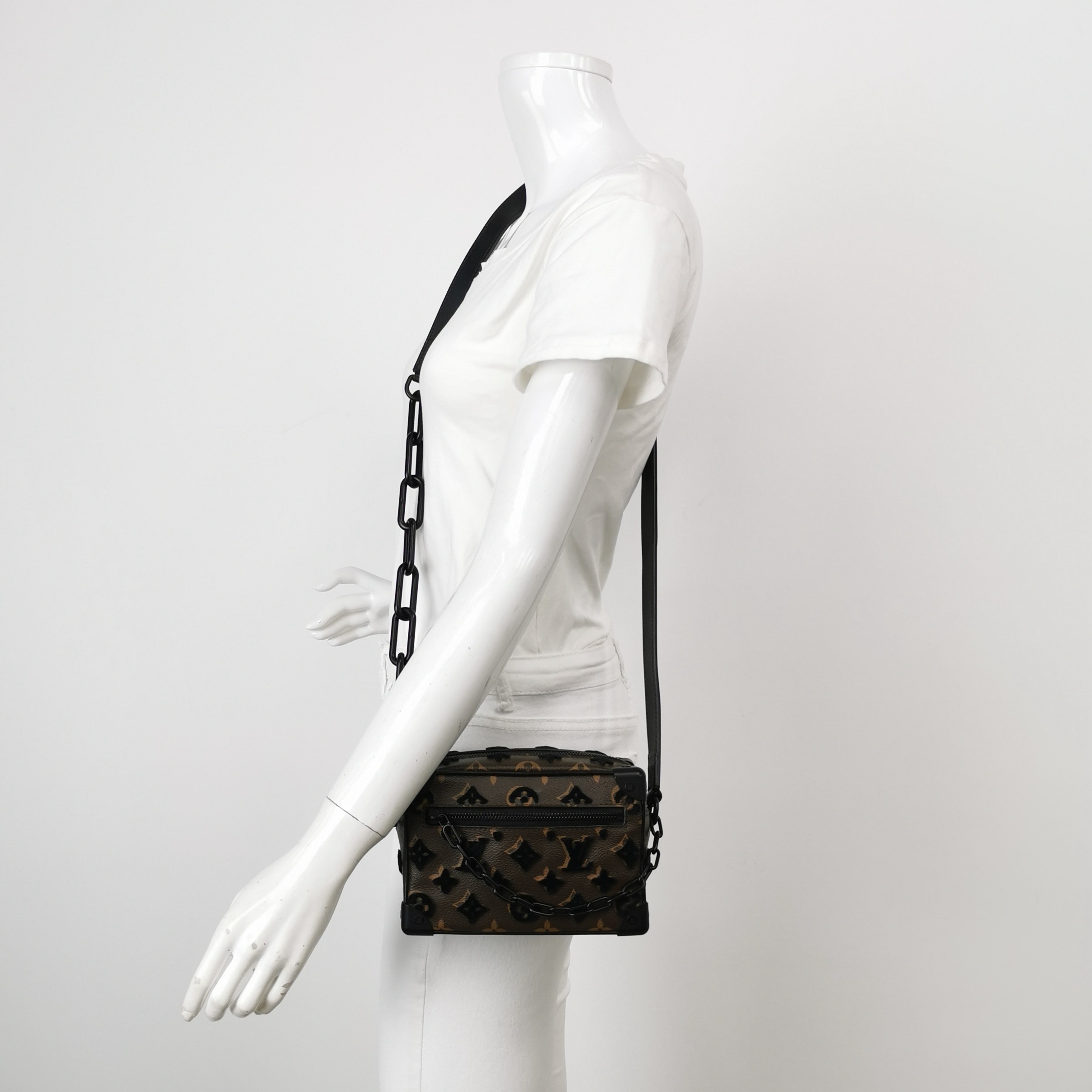 Louis Vuitton(LV) Soft Trunk Bag Monogram Tuffetage Canvas Mini — alternate view