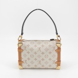 Louis Vuitton(LV) Side Trunk Handbag Monogram Dune Canvas MM — thumbnail 5