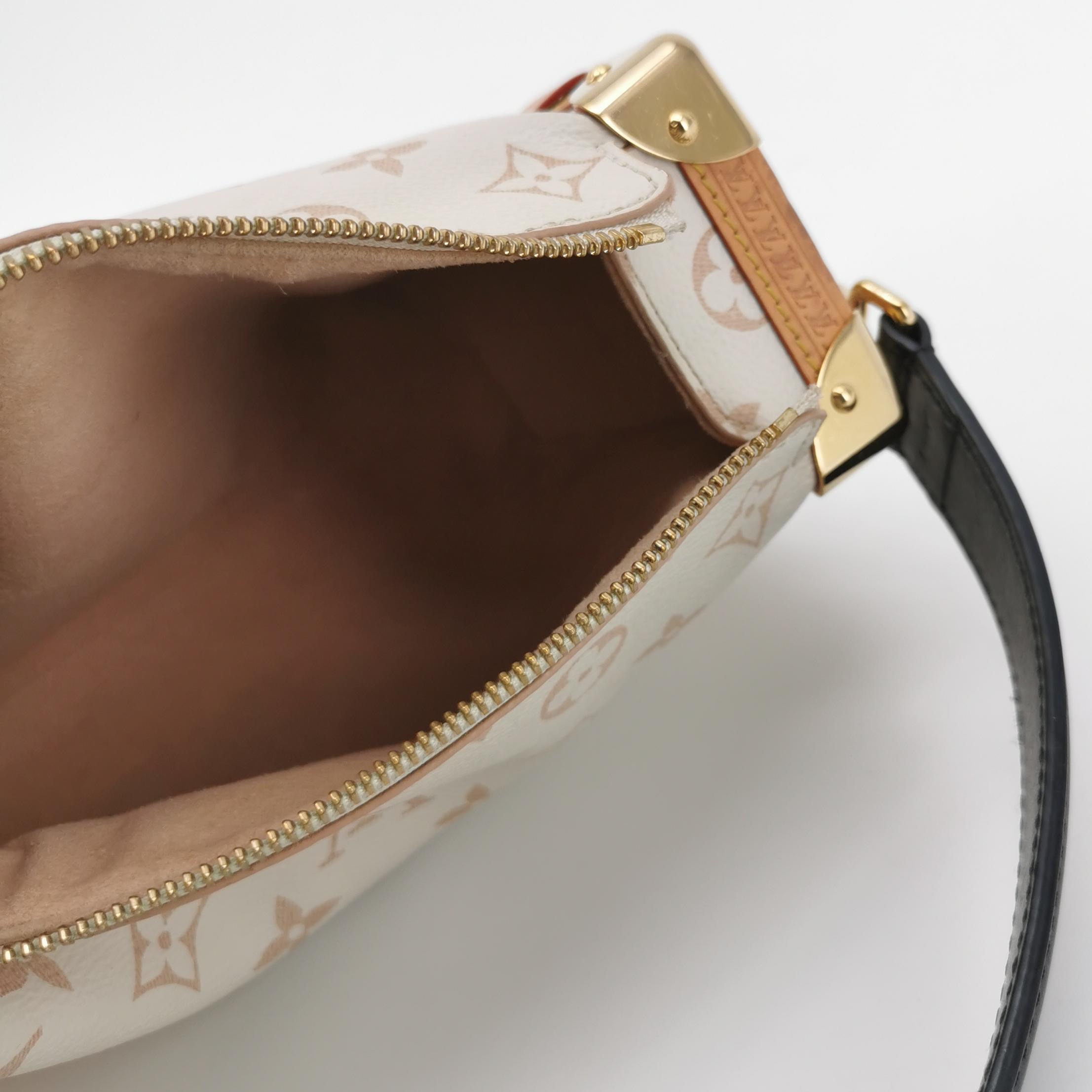 Louis Vuitton(LV) Side Trunk Handbag Monogram Dune Canvas MM — photo 8 of 25