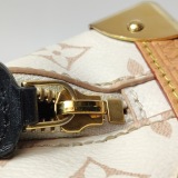 Louis Vuitton(LV) Side Trunk Handbag Monogram Dune Canvas MM — thumbnail 17