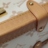 Louis Vuitton(LV) Side Trunk Handbag Monogram Dune Canvas MM — thumbnail 16