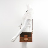 Louis Vuitton(LV) Dauphine Shoulder Bag Reverse Monogram Canvas MM — thumbnail 2