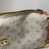 Louis Vuitton(LV) Side Trunk Handbag Monogram Dune Canvas MM — thumbnail 25