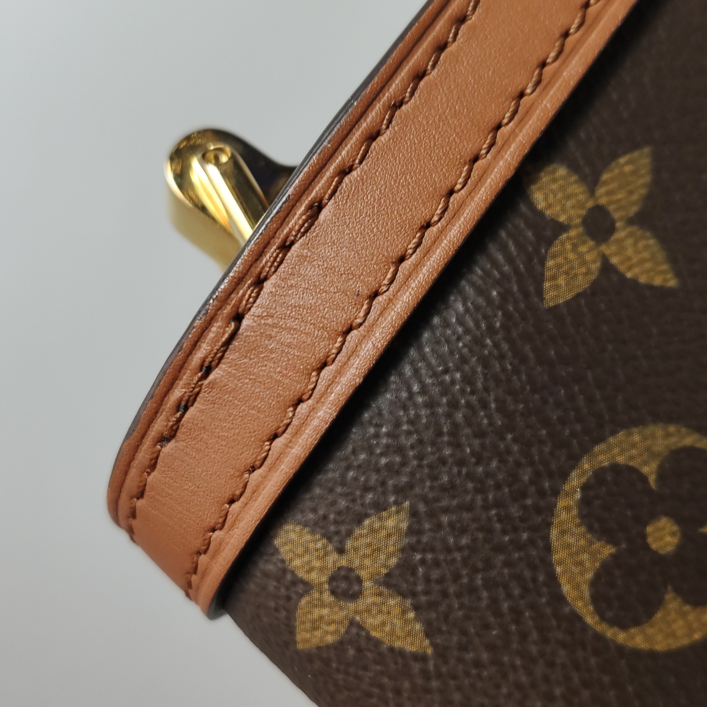 Louis Vuitton(LV) Dauphine Shoulder Bag Reverse Monogram Canvas MM — photo 13 of 15