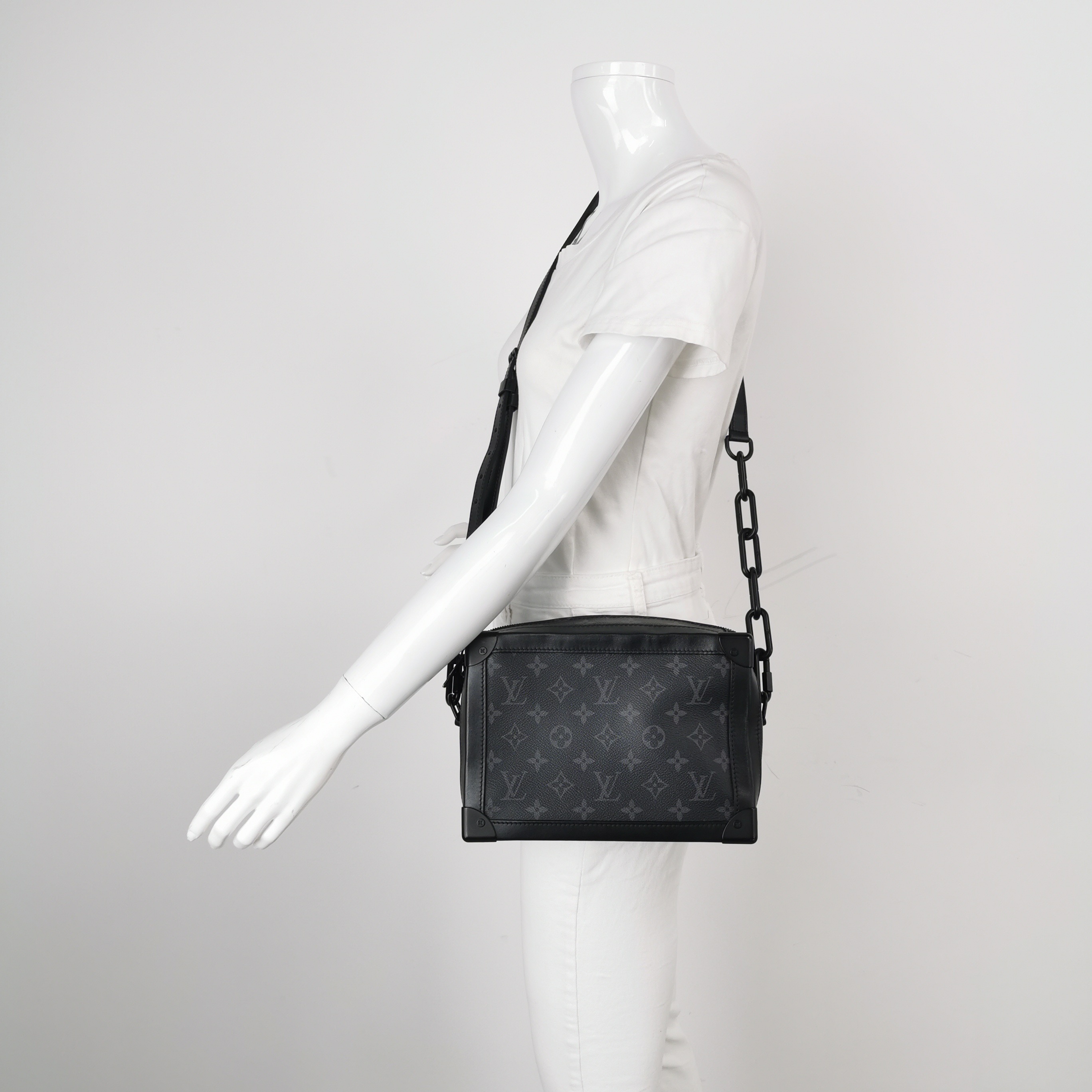Louis Vuitton(LV) Soft Trunk Bag Monogram Eclipse Canvas — alternate view