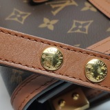 Louis Vuitton(LV) Dauphine Shoulder Bag Reverse Monogram Canvas MM — thumbnail 11