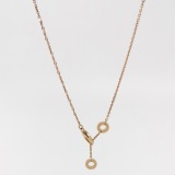 Bvlgari Divas' Dream Pendant Necklace 18K Rose Gold with Mother of Pearl and Diamond Small — thumbnail 3