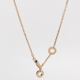 Bvlgari Divas' Dream Pendant Necklace 18K Rose Gold with Malachite and Diamonds Large — thumbnail 4