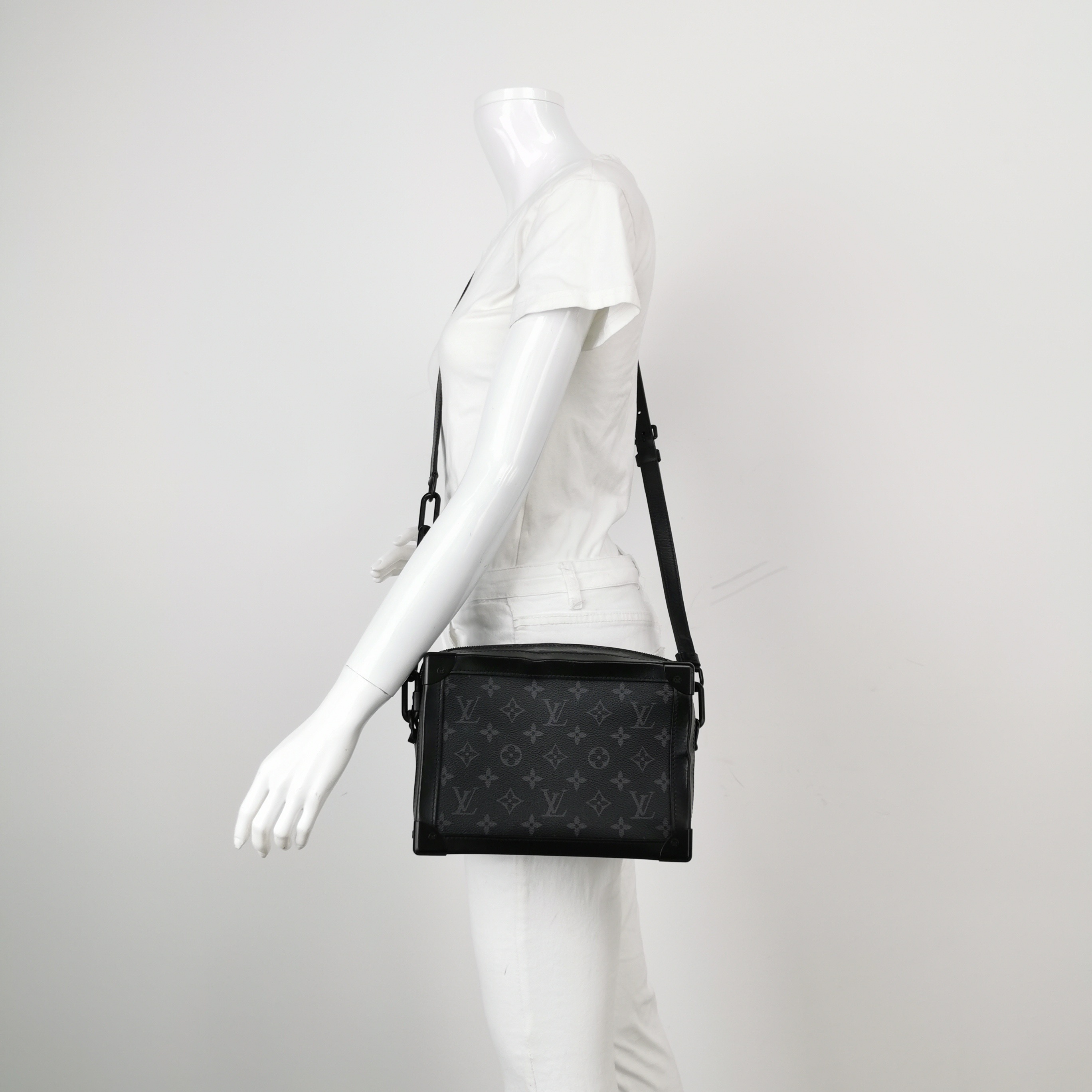 Louis Vuitton(LV) Soft Trunk Bag Monogram Eclipse Canvas — alternate view