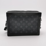 Louis Vuitton(LV) Soft Trunk Bag Monogram Eclipse Canvas — thumbnail 3