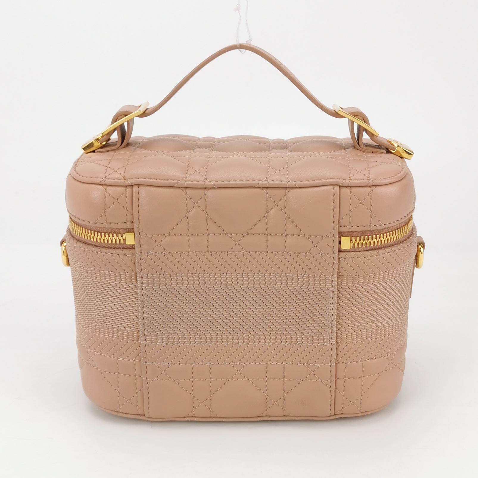 Christian Dior DiorTravel Convertible Vanity Case Cannage Quilt Lambskin Small — photo 3 of 15
