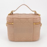 Christian Dior DiorTravel Convertible Vanity Case Cannage Quilt Lambskin Small — thumbnail 3