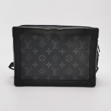 Louis Vuitton(LV) Soft Trunk Bag Monogram Eclipse Canvas — thumbnail 3