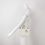 Christian Dior Book Tote with Strap Macrocannage Quilt Calfskin Mini — thumbnail 2
