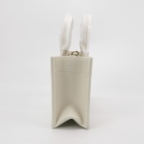 Christian Dior Book Tote with Strap Macrocannage Quilt Calfskin Mini — thumbnail 4