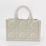 Christian Dior Book Tote with Strap Macrocannage Quilt Calfskin Mini — thumbnail 5