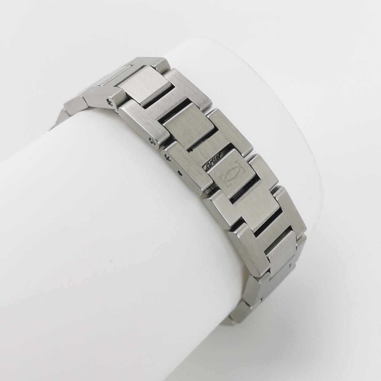 Cartier Miss Pasha Pink Dial Quartz Watch Stainless Steel 27 — photo 5 of 9