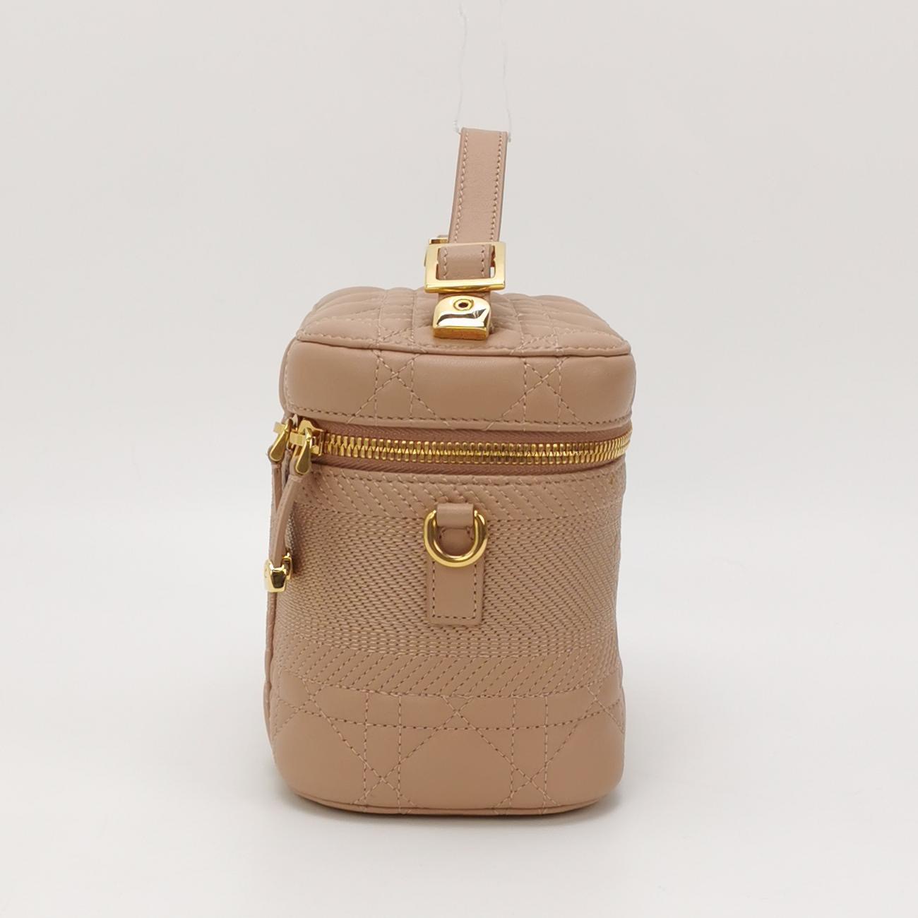 Christian Dior DiorTravel Convertible Vanity Case Cannage Quilt Lambskin Small — photo 5 of 15