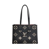 Louis Vuitton(LV) OnTheGo Tote Bicolor Monogram Empreinte Giant MM — thumbnail 1