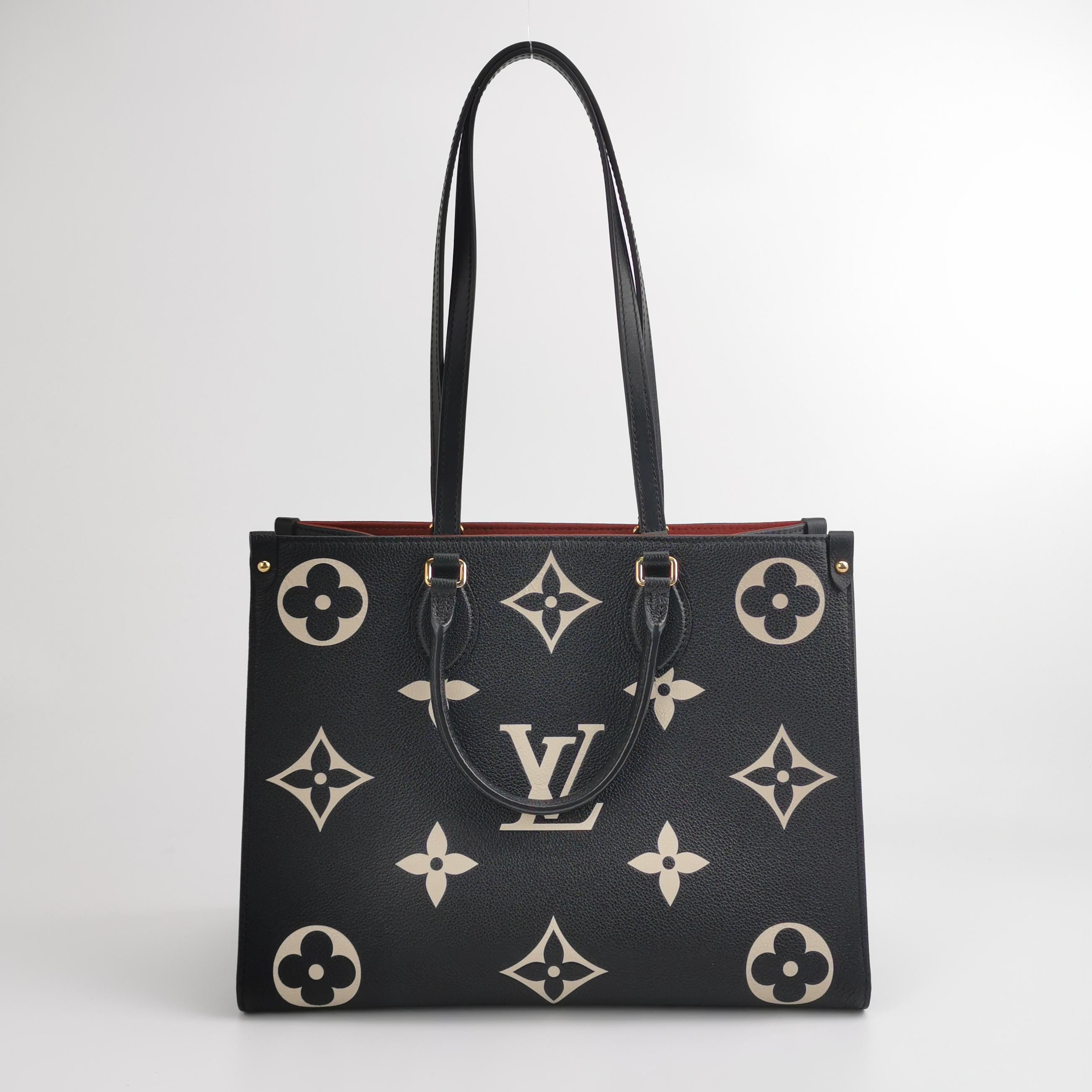 Louis Vuitton(LV) OnTheGo Tote Bicolor Monogram Empreinte Giant MM — photo 5 of 13