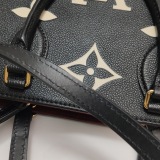 Louis Vuitton(LV) OnTheGo Tote Bicolor Monogram Empreinte Giant MM — thumbnail 8