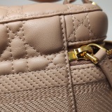 Christian Dior DiorTravel Convertible Vanity Case Cannage Quilt Lambskin Small — thumbnail 12