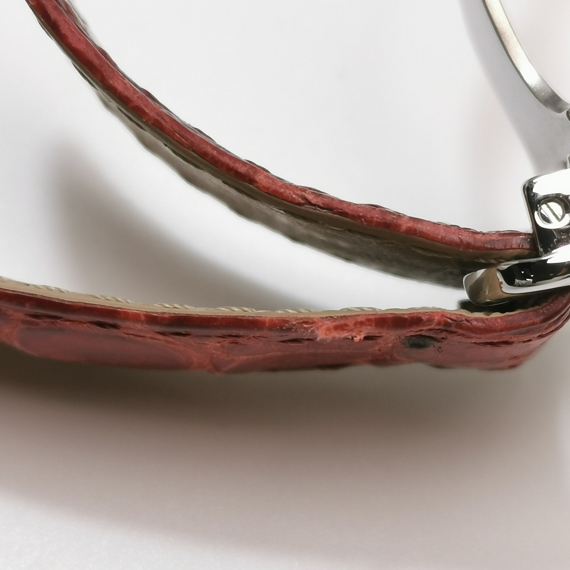 Cartier Cle de Cartier Automatic Watch Stainless Steel and Alligator 31 — photo 12 of 15