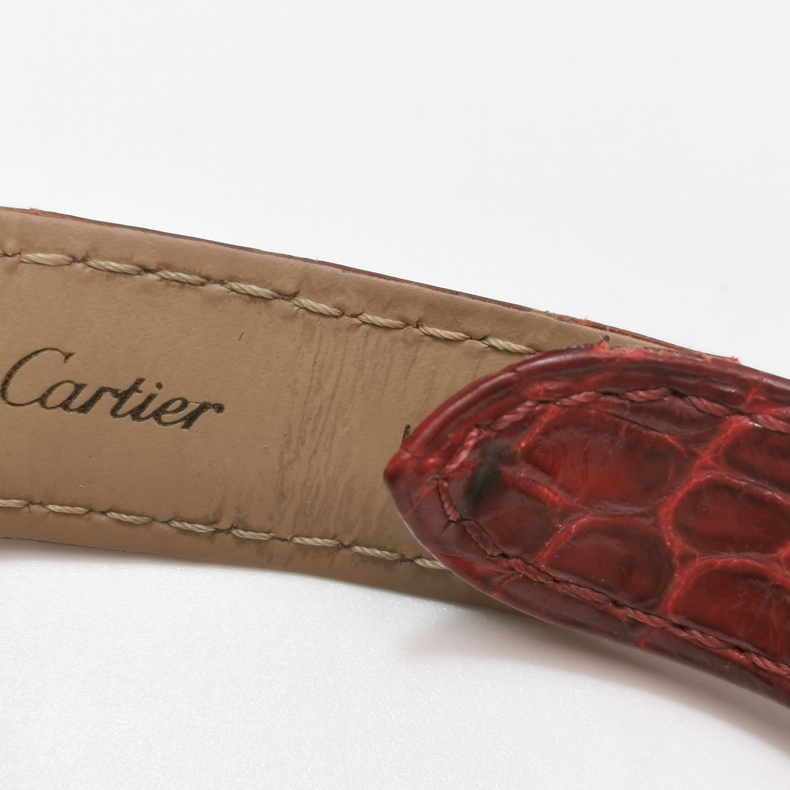 Cartier Cle de Cartier Automatic Watch Stainless Steel and Alligator 31 — photo 13 of 15
