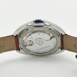Cartier Cle de Cartier Automatic Watch Stainless Steel and Alligator 31 — thumbnail 5