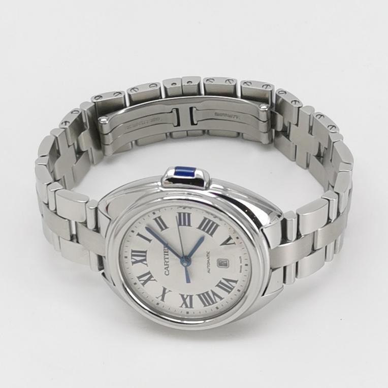 Cartier Cle de Cartier Automatic Watch Stainless Steel 31 — alternate view