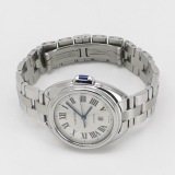 Cartier Cle de Cartier Automatic Watch Stainless Steel 31 — thumbnail 2