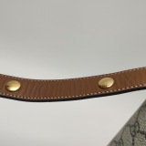 Gucci Horsebit 1955 Shoulder Bag GG Coated Canvas with Leather Small — thumbnail 11