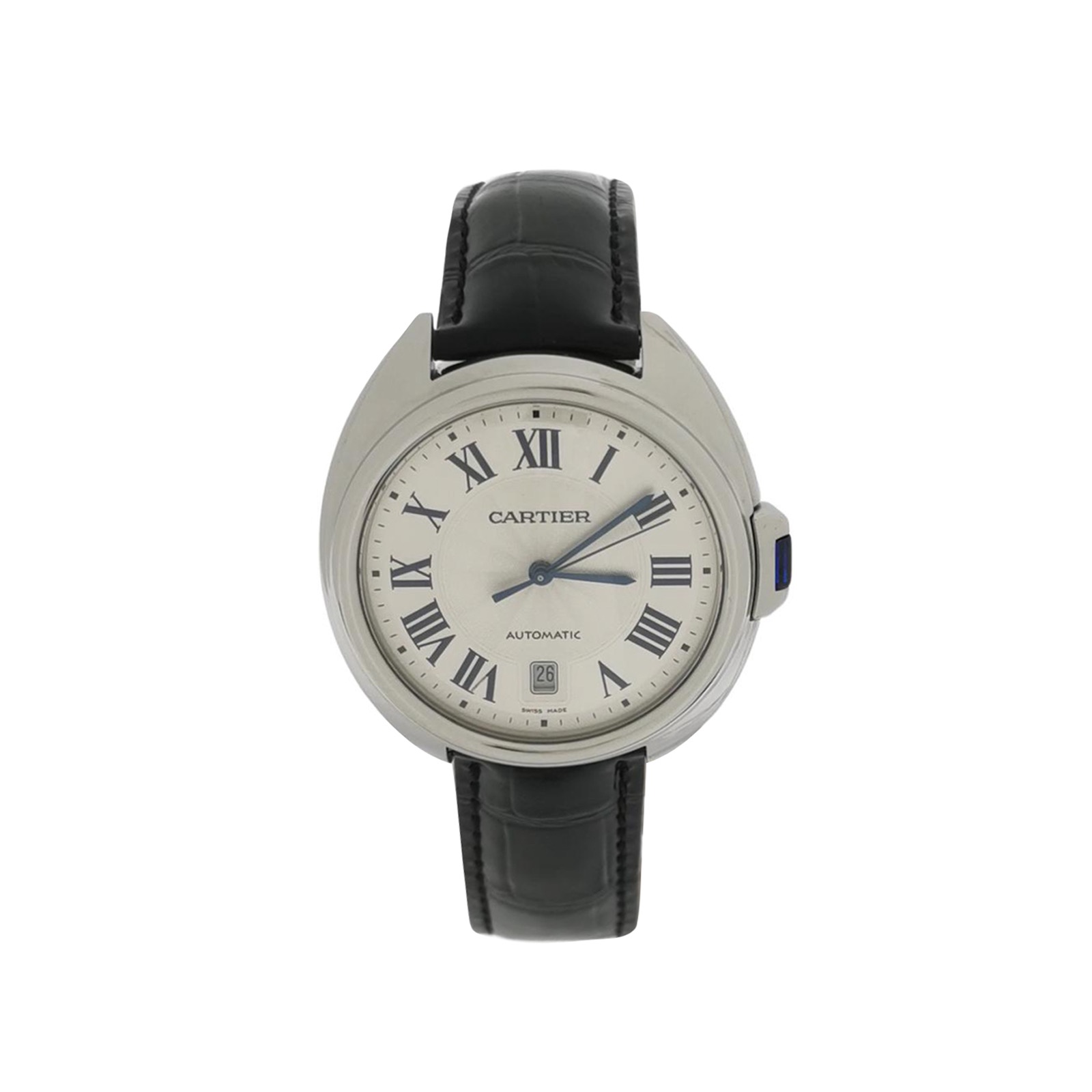 Cartier Cle de Cartier Automatic Watch Stainless Steel and Genuine 41 — photo 1 of 9