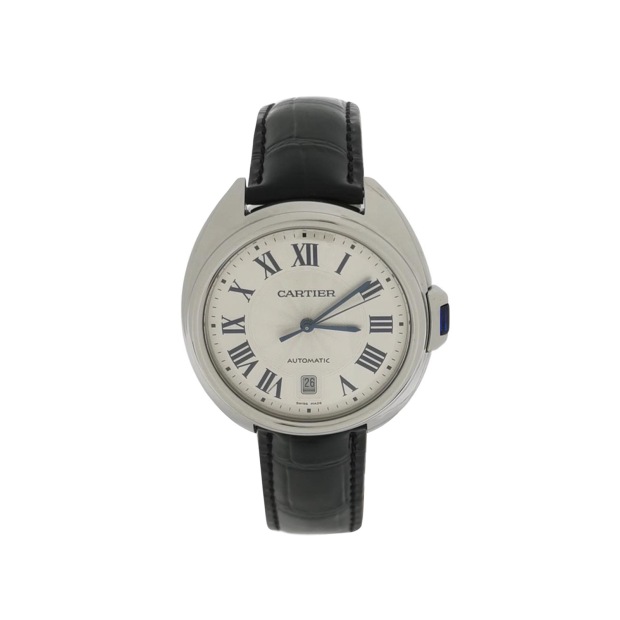 Cartier Cle de Cartier Automatic Watch Stainless Steel and Genuine 41 — pre-owned, Vierlot