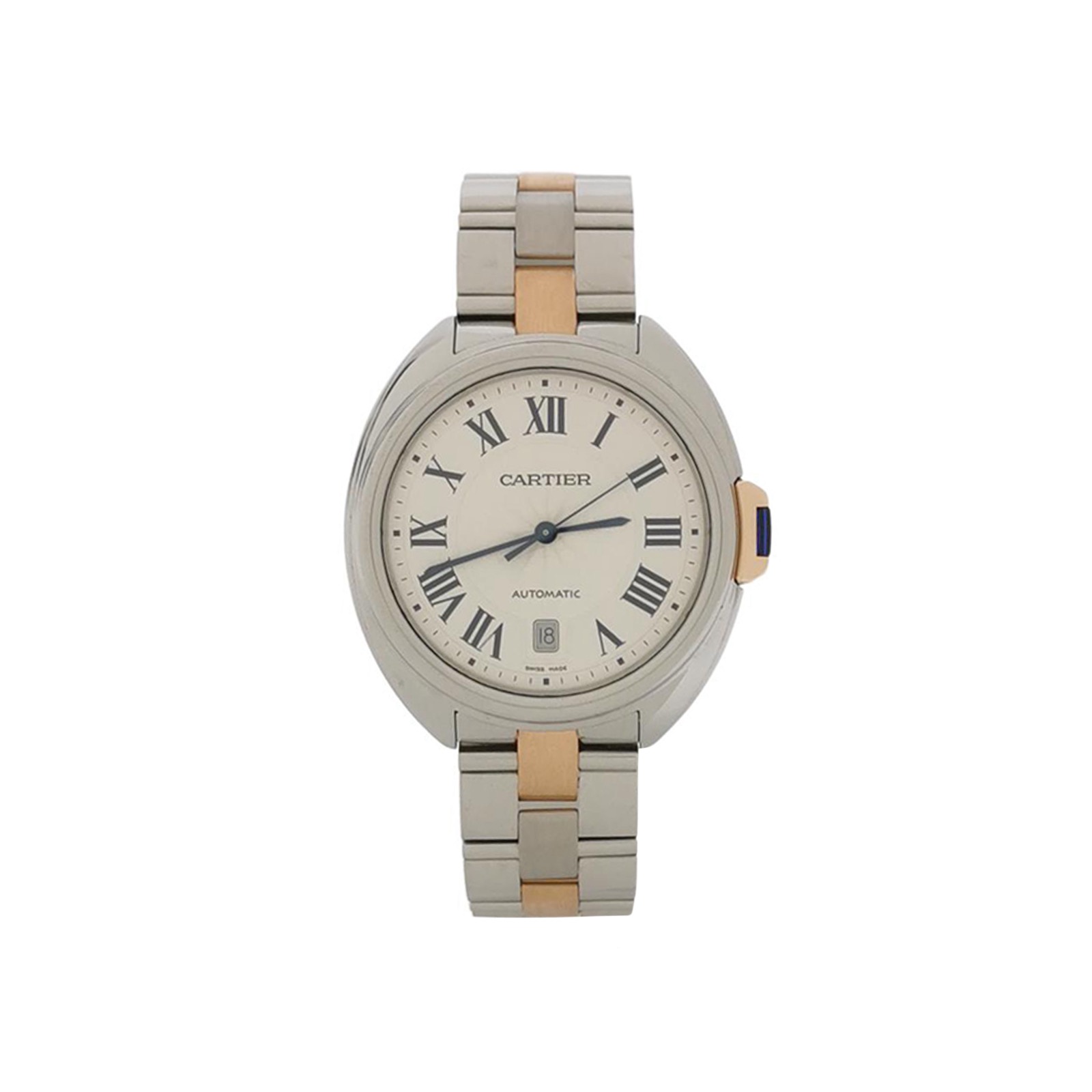 Cartier Cle de Cartier Automatic Watch Stainless Steel and Rose Gold 40 — photo 1 of 8